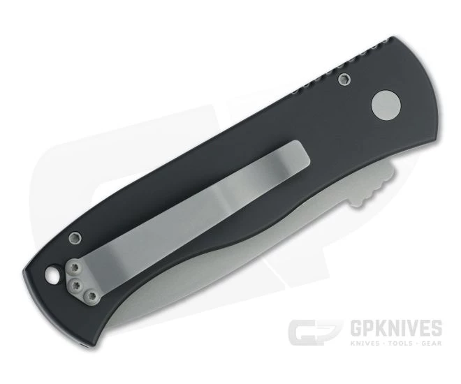 Protech Emerson CQC-7 Automatic Blasted 154CM Tanto Black Folder E7T01 - Image 2