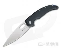 Steel Will Sedge Satin D2 Black G10 Liner Lock Folding Knife F19-10