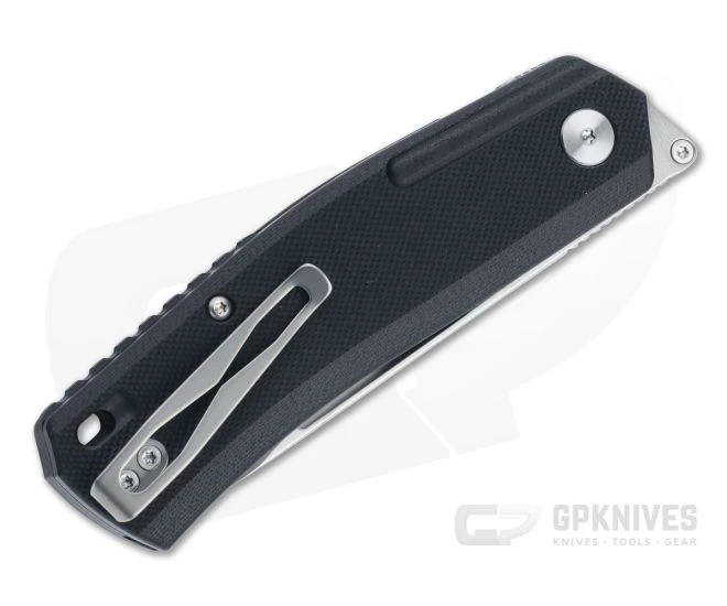 Steel Will Fjord Satin D2 Black G10 Liner Lock Front Flipper F71-01 - Image 2