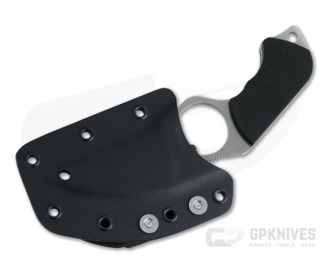 Spyderco Swick 5 Large Wharncliffe Serrated LC200N Fixed Blade Neck Knife FB14S5 - Image 2