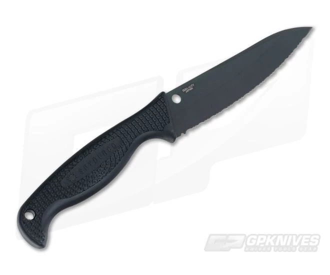 Spyderco Aqua Salt Black H1 SpyderEdge Fixed FB23SBBK - Image 3