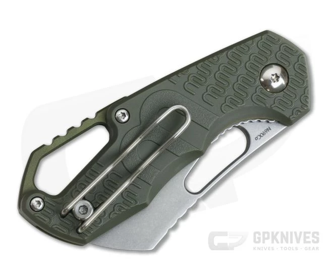 MKM Mikita Voxnaes Isonzo Cleaver Stonewashed Plain N690Co Green FRN FX03-2PGR - Image 2
