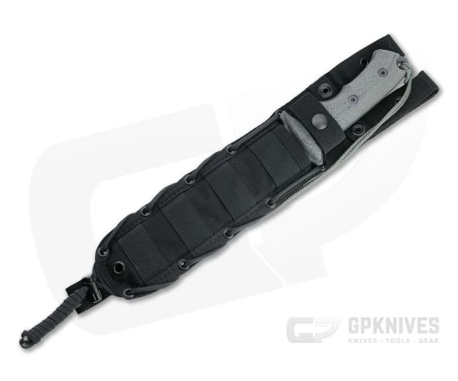 Chris Reeve Large Green Beret 7" Black CPM-4V Black Micarta Fixed Blade - Image 2