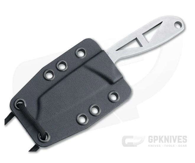 Bradford G-Cleaver Stonewashed Elmax Fixed Blade Neck Knife GCLEAVER-SW - Image 2