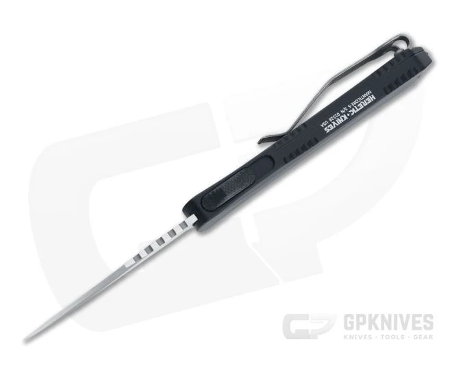 Heretic Knives Manticore-S Bowie Battleworn Elmax OTF Automatic H022B-5A - Image 3
