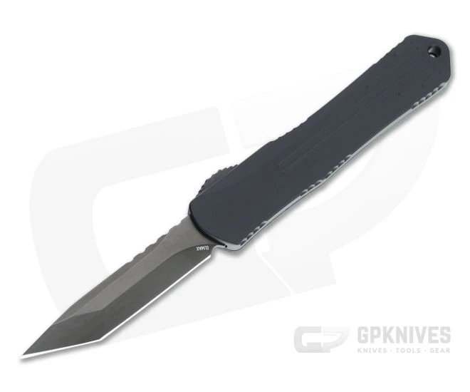 Heretic Knives Manticore-S Tanto DLC Elmax Twill Carbon Fiber OTF Automatic H023-6A-CF - Image 2