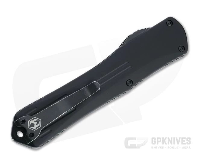 Heretic Knives Manticore-X Tanto Battleworn Black Elmax OTF Automatic H031-8A - Image 2