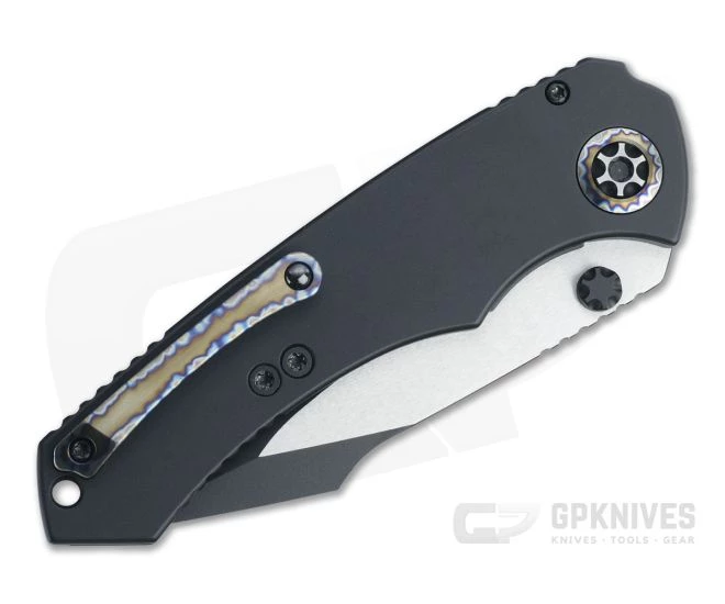 Heretic Knives Pariah Prototype Two-Tone Black Elmax Dual Action Liner Lock Automatic H048-10A-PROTO - Image 2