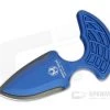 Heretic Knives Sleight Modular Push Dagger Black DLC 20CV Blue Fixed Blade H050-6A-BLU