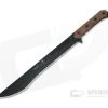 TOPS Knives CUMA Kage Tan and Black Canvas Micarta Short Sword KAGE-01