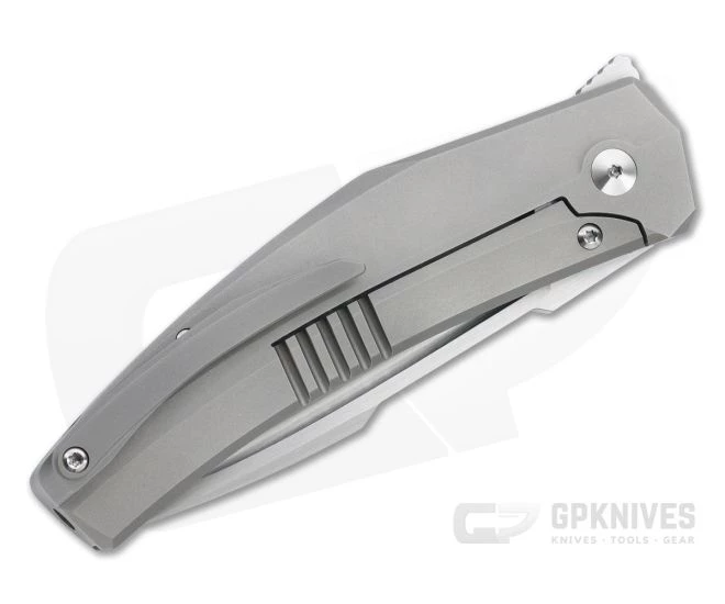 Tashi Bharucha Design Krypton 1 Satin CPM-154 Carbon Fiber Inlaid Kickstop Flipper - Image 2