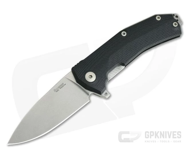 LionSteel KUR Flipper Black G10