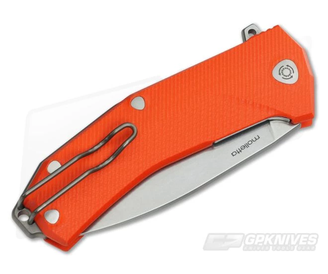 LionSteel KUR Flipper Orange G10 - Image 2