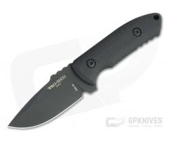 Protech Les George SBR Fixed Black DLC S35VN 3D G10 Leather Sheath EDC Fixed Blade LG513