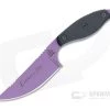 TOPS Knives Lioness Elite Wild Purple 1095 Black G10 Fixed Blade Knife LION-ELT