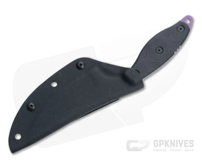 TOPS Knives Lioness Elite Wild Purple 1095 Black G10 Fixed Blade Knife LION-ELT - Image 2