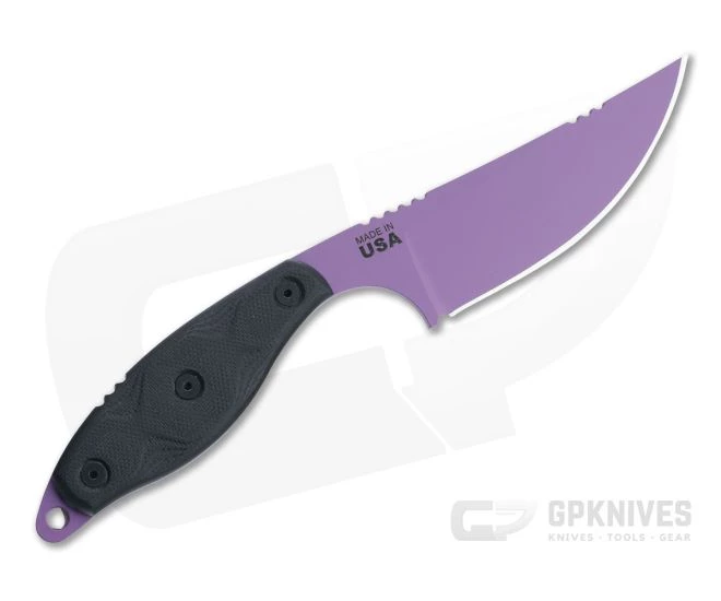 TOPS Knives Lioness Elite Wild Purple 1095 Black G10 Fixed Blade Knife LION-ELT - Image 3