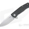 LionSteel Myto Satin M390 Carbon Fiber Titanium Frame Lock Flipper MT01-CF