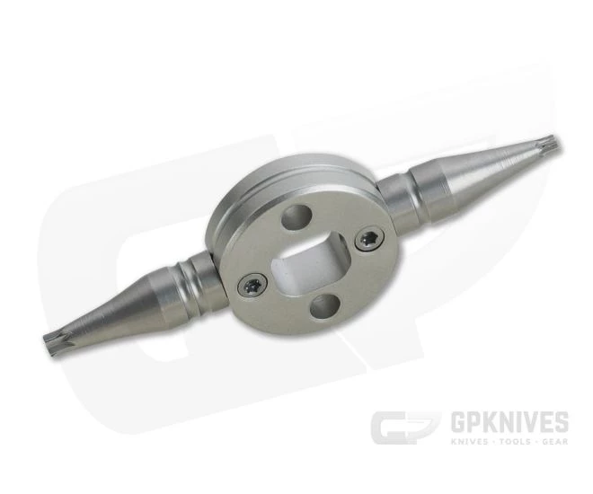 LionSteel Myto Stainless Damascus Gray Titanium Frame Lock Flipper - Image 4