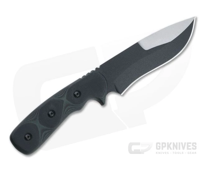 TOPS Mountain Lion Black 1095 Green & Black G10 Fixed Blade - Image 3