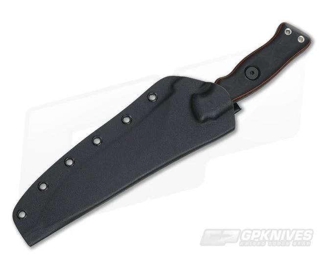TOPS Knives Operator 7 Blackout Edition Tactical Fixed Blade Layered G10 and Micarta - Image 2