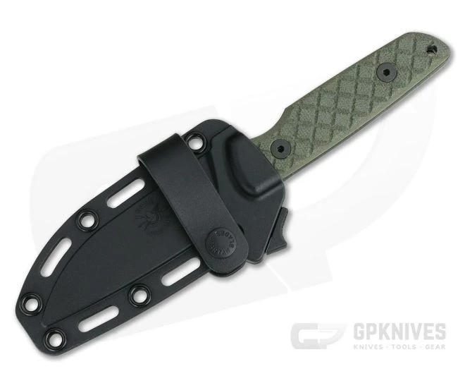 Spartan Blades Alala Black 1095 Green Micarta Silver Line Fixed Blade SBSL004BKGR - Image 2
