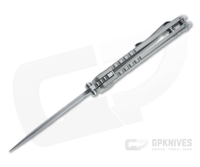 Spartan Blades Harsey Folder Stonewashed S45VN Titanium Folder SF5-SW - Image 3