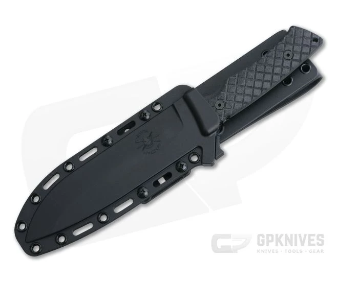 Spartan Blades Machai Black 1095 Black Micarta Silver Line Fixed Blade SBSL002BKBK - Image 2