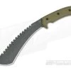 TOPS Knives Tundra Trekker Green Canvas Micarta Tactical Stone Fixed Blade