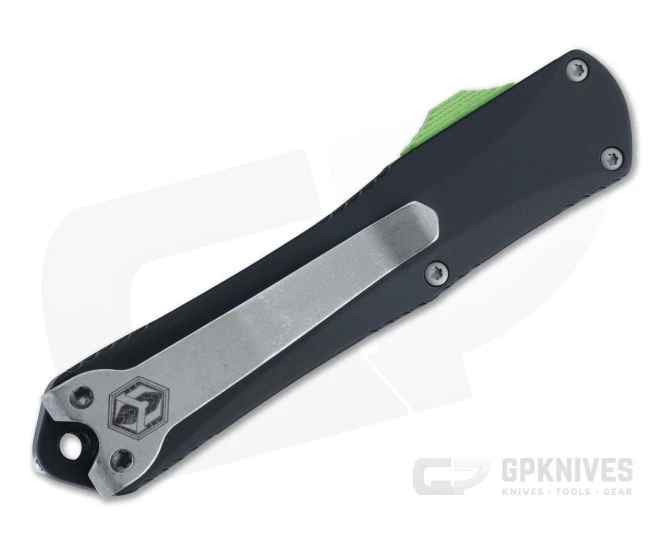 Heretic Knives Manticore-S Bowie USN 2021 Two-Tone Battleworn Elmax OTF Automatic - Image 2