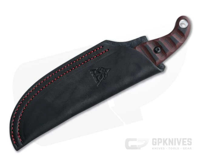 TOPS Viper Scout Red/Black G10 Black 1095 Fixed Blade VPS-R2 - Image 2